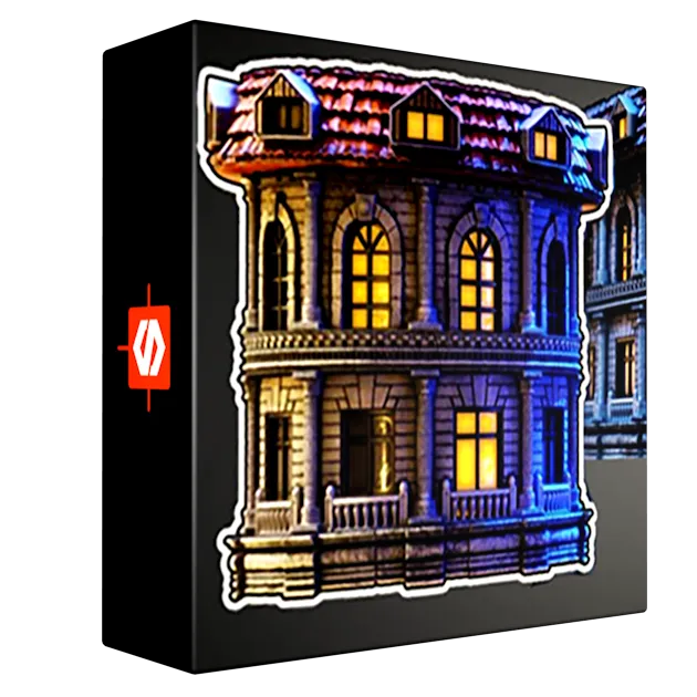 Procedural Building Facade Creation in Substance Designer