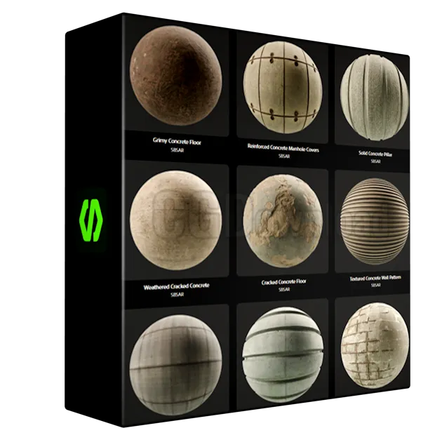 Adobe Substance 3D Assets - Concrete - Asphalt