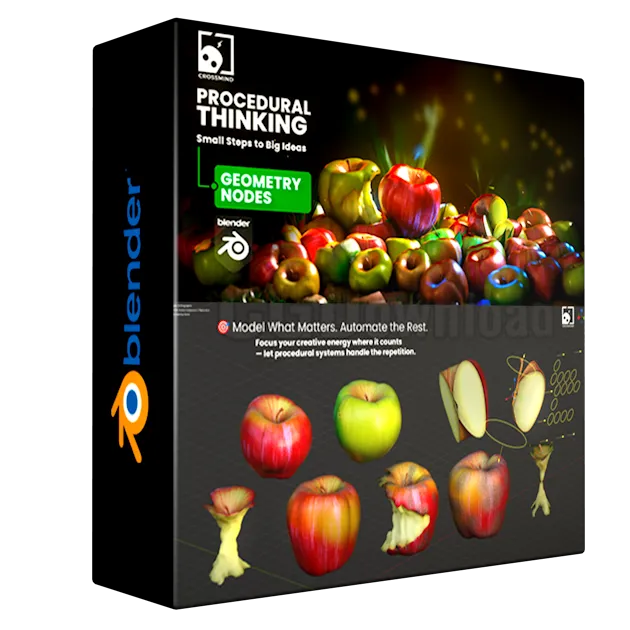 Procedural Thinking Blender 3D - Small Steps to Big Ideas