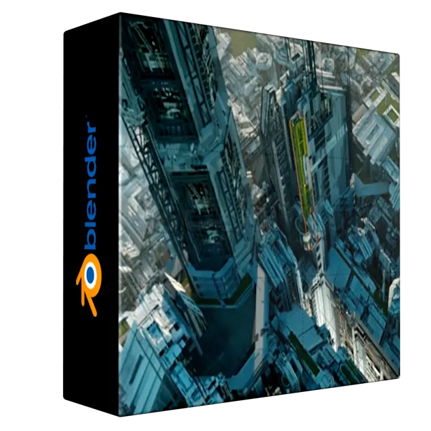 Creating an Industrial Concept Art in Blender / Photoshop