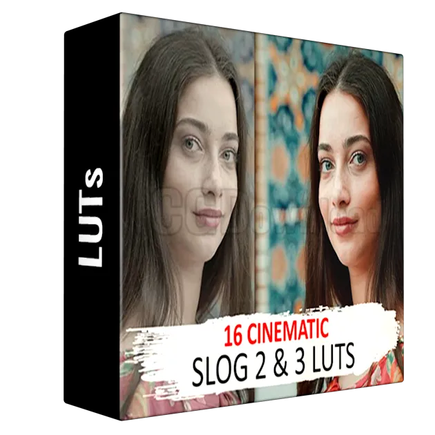 GNProduction - 16 Cinematic Fashion Luts - Film Slog2 & Slog3 Luts