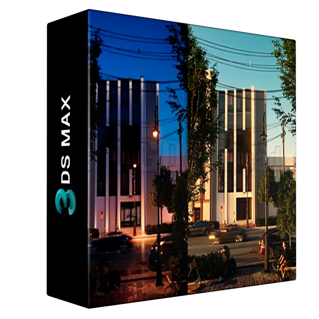 Mastering Realistic Facade Rendering in 3ds Max & V-Ray