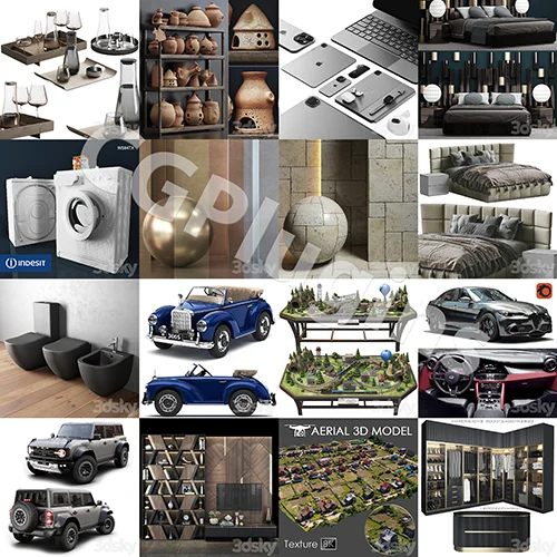 3DSky Pro 3D-Models Bundle 2 Июль 2025 скачать