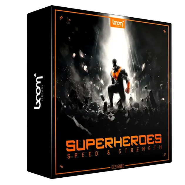 Boom Library - Superheroes - Speed & Strength