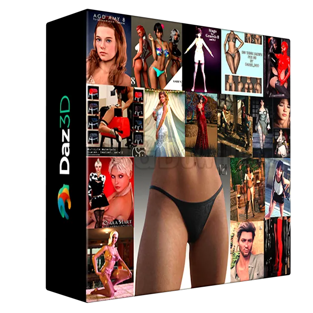 Daz 3D, Poser Bundle Июль 2025