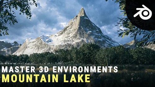 Create Realistic Looking Forests & Mountains in Blender скачать