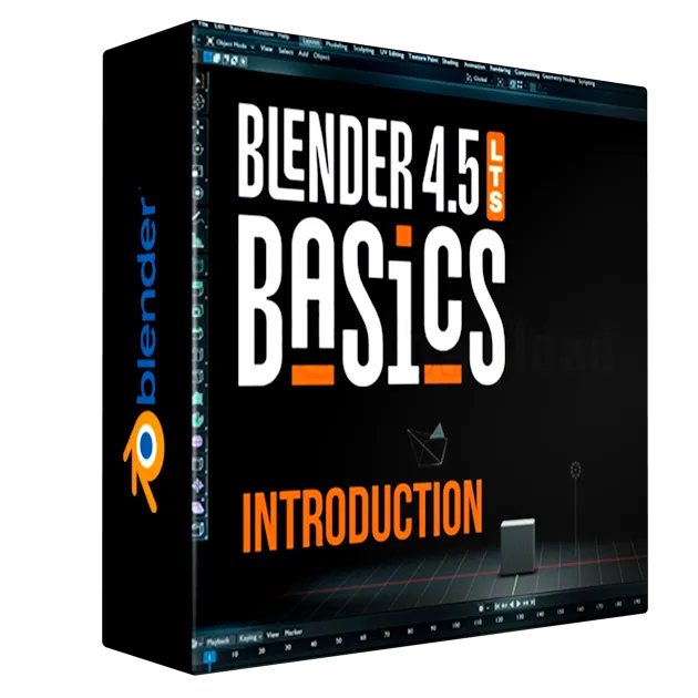 CGCookie - BLENDER BASICS: An Introduction to Blender 3D 4.5 LTS