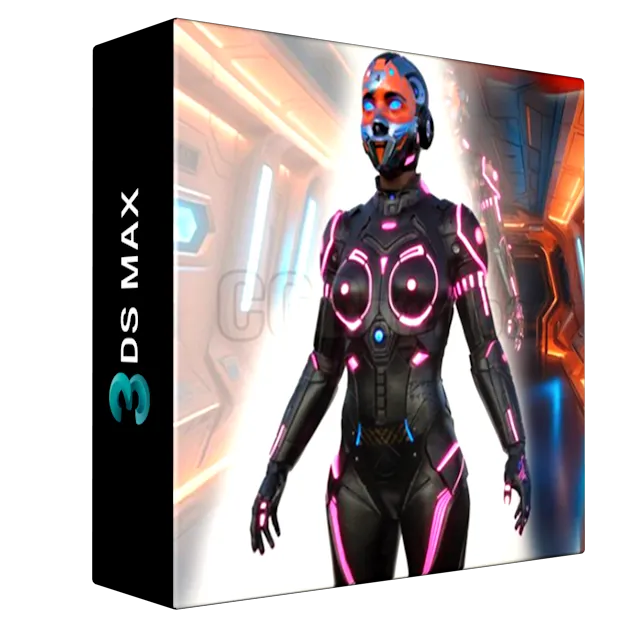 From Ai to 3D, 3ds max Cyborg Making of.