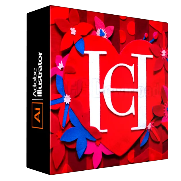 Layered Illustration with Felt