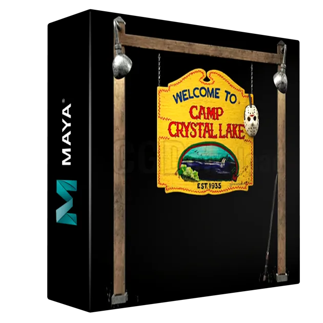 Camp Crystal Lake - Autodesk Maya and Substance 3D Painter Tutorial ...