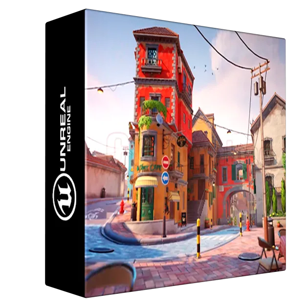 Stylized European City