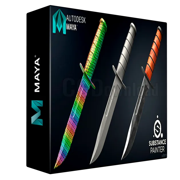 Video Game Weapon Course : Modeling / Substance Painter 2