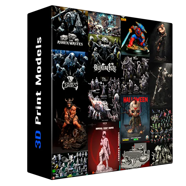 3D Print Models Bundle Октябрь 2025