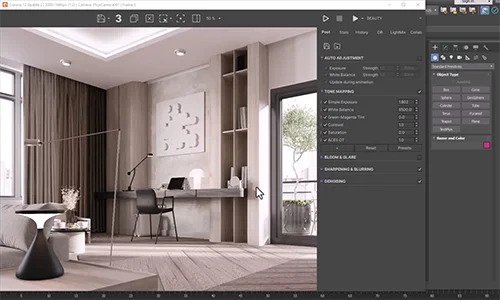 Corona Workshop 3D Rendering Course for Interior Designers скачать
