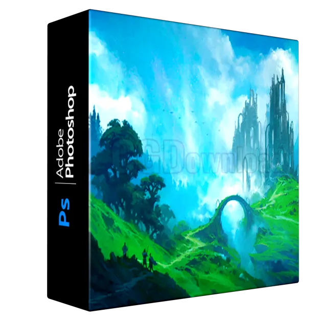 Painting a Fantasy Landscape and Creative Process