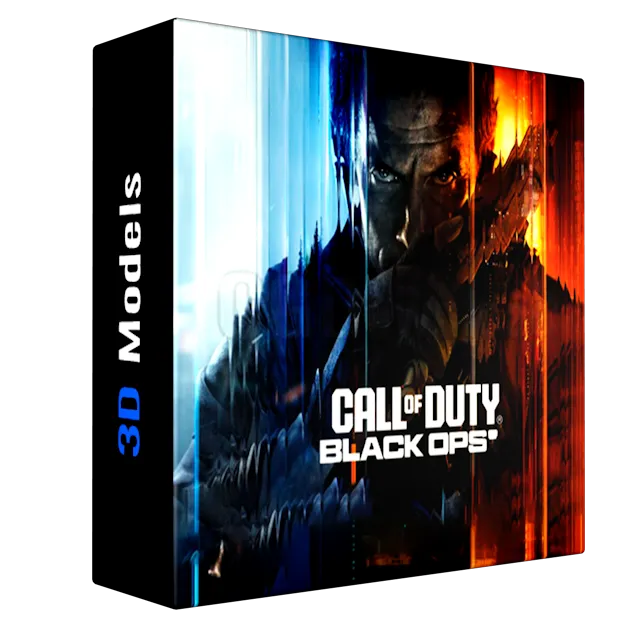 Call of Duty: Black Ops Cold War Weapons Asset Library