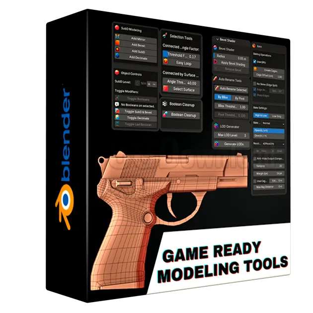 G-Ready - Game Ready Modeling Tools
