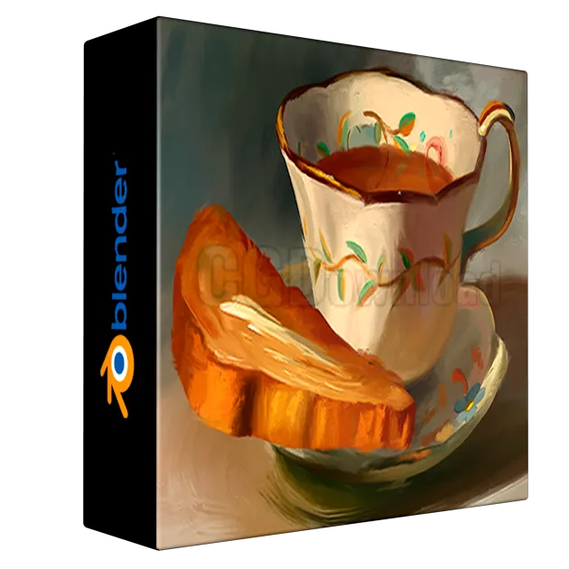 Revitalize paintings in 3D with Blender