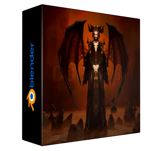 FlyCat - Lilith - Diablo IV Character Modeling