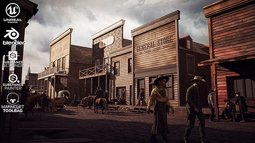 Full Environment Creation In Ue5 & Blender - In-Depth Course скачать