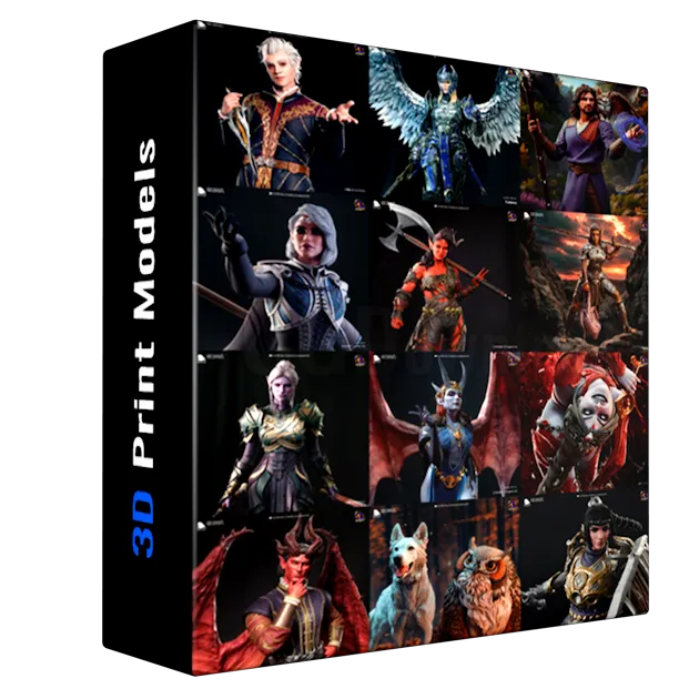 Bulkamancer Sculpts - Baldur's Gate 3: Statue Collection