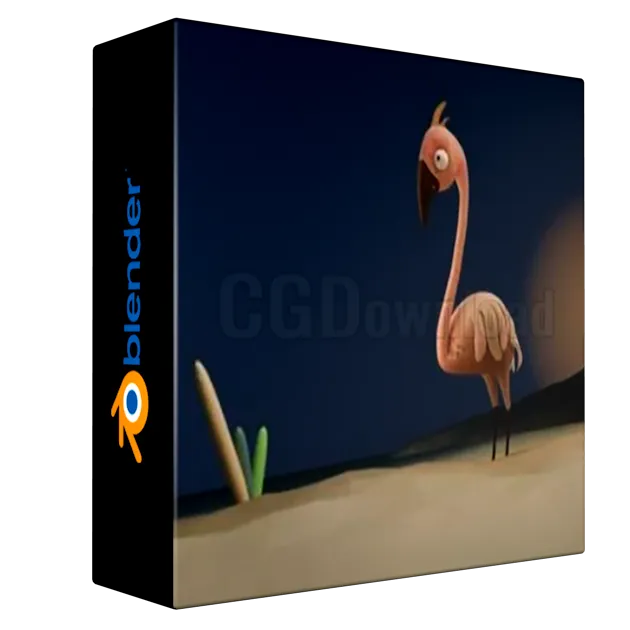 Full Character Modeling in Blender Course – Stylized Bird