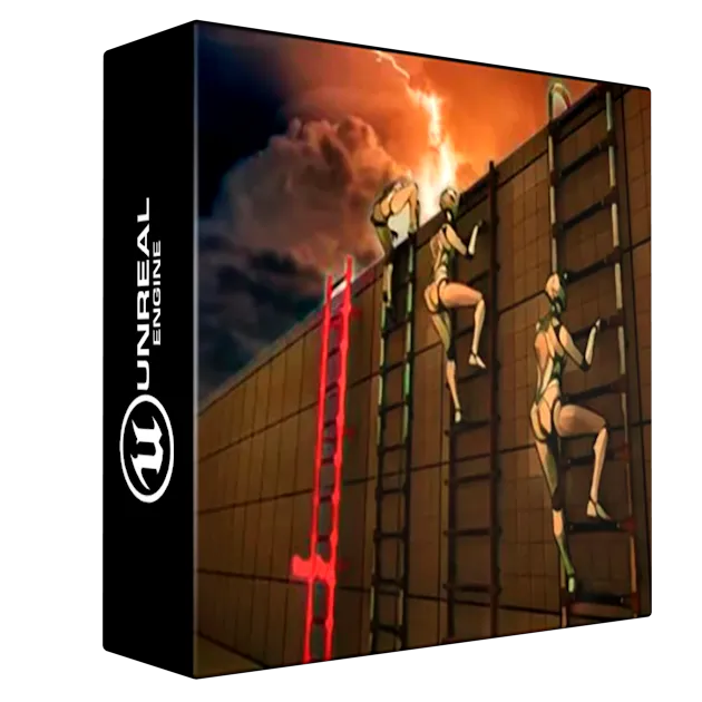 Unreal Engine 5 : Fix animations for ladder climbing