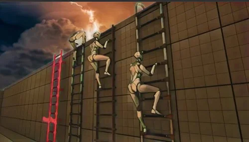 Unreal Engine 5 Fix animations for ladder climbing скачать