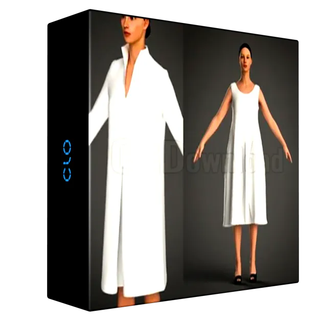 Pattern making for dress design in clo3d (iconic styles)-II