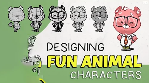 21 Draw - Designing Fun Animal Characters with Rodgon скачать