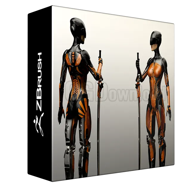 WORKSHOP TUTORIAL | Sci-Fi Warrior | ZBrush Character Concept Design / Sculpting